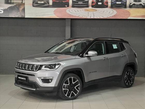 JEEP COMPASS 2.0 16V FLEX LIMITED AUTOMÁTICO JEEP COMPASS 2.0 16V FLEX LIMITED AUTOMÁTICO